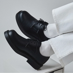 미니멀 볼드 더비 블랙 남성 / FLCCEA1M02