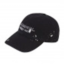 D.T BALL CAP 241 WASHED BLACK / NM55HG04M1WB000