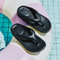 D Basic 쿠션 쏭 플립플랍 블랙 / FLFDES2U01