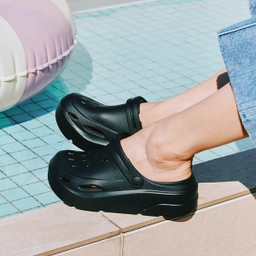 D Basic 쿠션 클로그 블랙 / FLFDES2U50