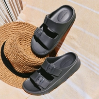 D Basic 쿠션 더블 슬라이드 다크 그레이 / FLFDES2U23