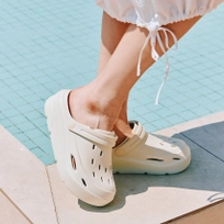 D Basic 쿠션 클로그 아이보리 / FLFDES2U52