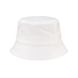 레터링 버킷햇 화이트 / FLOTES2C03