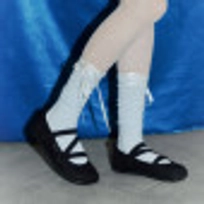 툴레아 밴딩 플랫 슈즈 블랙 / FLOTEA2W33