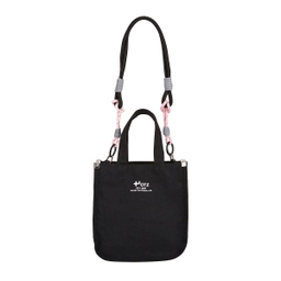 캔버스 토트백 블랙 / FLOTES2B01