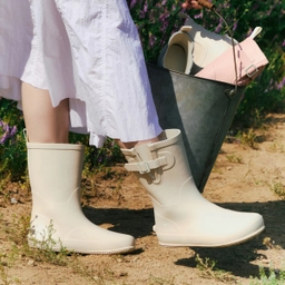 콜터빌 레인부츠 미들 크림 / FLOTES2W29