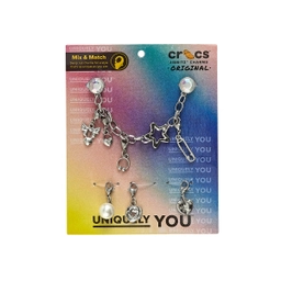 펑크 실버 체인 참 5개 세트 / 10013672