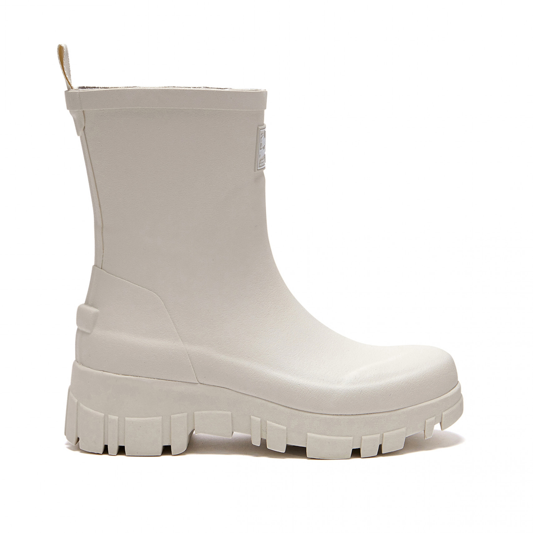 FLATFORM RAIN BOOTS MIDDLE - CREAM