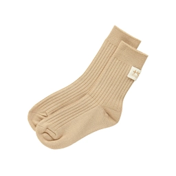 베이직 라벨 삭스 베이지 / FLOTEA3L03