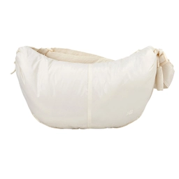 하프문 크로스백 크림