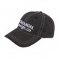 STITCHED BALL CAP - WASHED CHARCOAL / NM55HG03M1