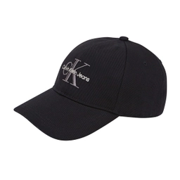 CKJ 모노그램 엠브로이더리 볼캡 블랙 / HX0263001