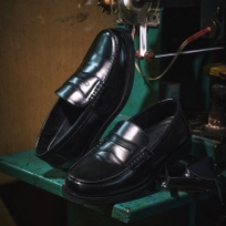 라이트 페니 로퍼 블랙 남성 / FLCCEA3M03