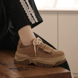 3300 하이 스웨이드 카멜 / FLOTEA0U37