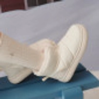 머피스 패딩 숏 부츠 아이보리 / FLOTEF4W31