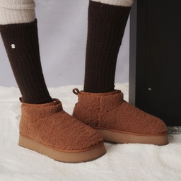 벌루니 플랫폼 미니 퍼 카멜 / FLOTEF4W15