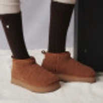 벌루니 플랫폼 미니 퍼 카멜 / FLOTEF4W15