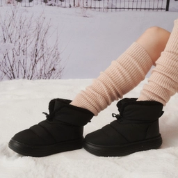 머피스 패딩 숏 부츠 블랙 / FLOTEF4W30