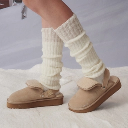 벌루니 플랫폼 밴딩 슬라이드 베이지 / FLOTEF4W21