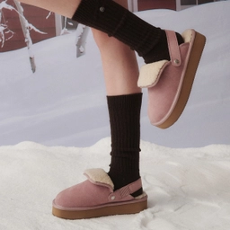 벌루니 플랫폼 밴딩 슬라이드 핑크 / FLOTEF4W22