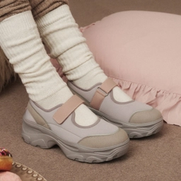 로미타 플랫폼 글로시 메리제인슈즈 핑크 / FLOTEA3W39