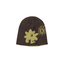 Cali Shaggy Beanie - BROWN / SL243KHWBE01