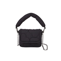 패딩 퀄티드 마이크로 미니백 블랙 / FLOTEF4B15