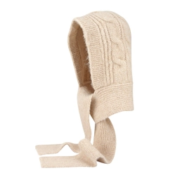 선데일 니트 바라클라바 머플러 아이보리 / FLOTEF4H12