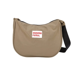 Halfmoon cross bag Beige