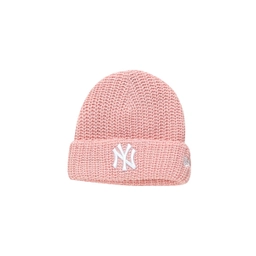 MLB 뉴욕 양키스 빅 립 커프 비니 라이트핑크 / 14440808