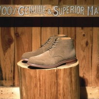 소가죽 3cm 네이선 서비스 부츠 데저트 베이지 남성 / FLCCFA3M04