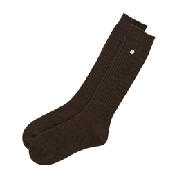 니트 루즈핏 워머 삭스 브라운 / FLOTEF3L14