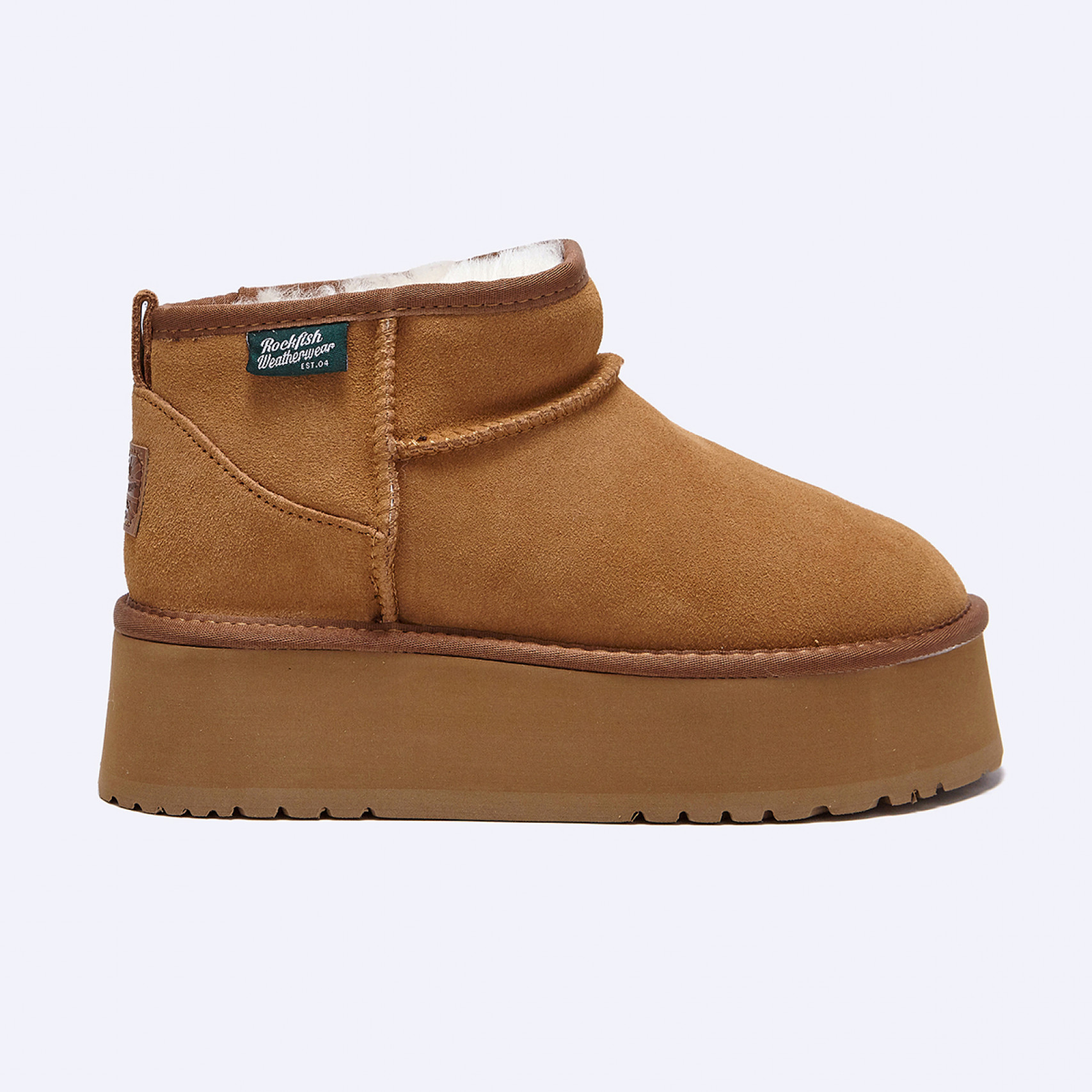 클라우디 맥시 플랫폼 윈터 부츠 미니 카멜 / RF1SHBD3UG007