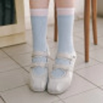 로마리 투 스트랩 플랫 스니커즈 라이트 그레이 / FLOTFA1W16