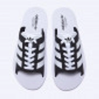 가젤 비치 슬라이드 블랙 / JQ7421