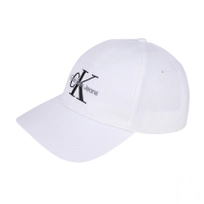 CKJ 모노그램 엠브로이더리 볼캡 화이트 / 4G5004GYAF