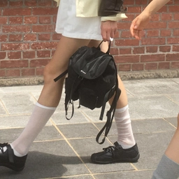 말리부 글로시 백팩 미니 블랙 / FLOTFA1B02