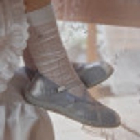 오찌x마가린핑거스 로마리 밴딩 플랫슈즈 그레이시 블루 / FLOTFA2W24