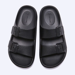 디베이직 쿠션 더블 슬라이드 블랙 / FLFDFS2U20