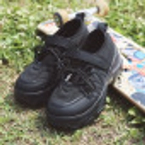 로미타 플랫폼 발레리나 메리제인슈즈 블랙 / FLOTFA3W35