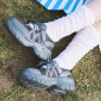 로미타 플랫폼 발레리나 슈즈 그레이 / FLOTFA3W37