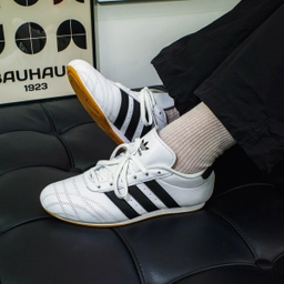 태권도 레이스 클라우드 화이트 코어 블랙 / JS1194