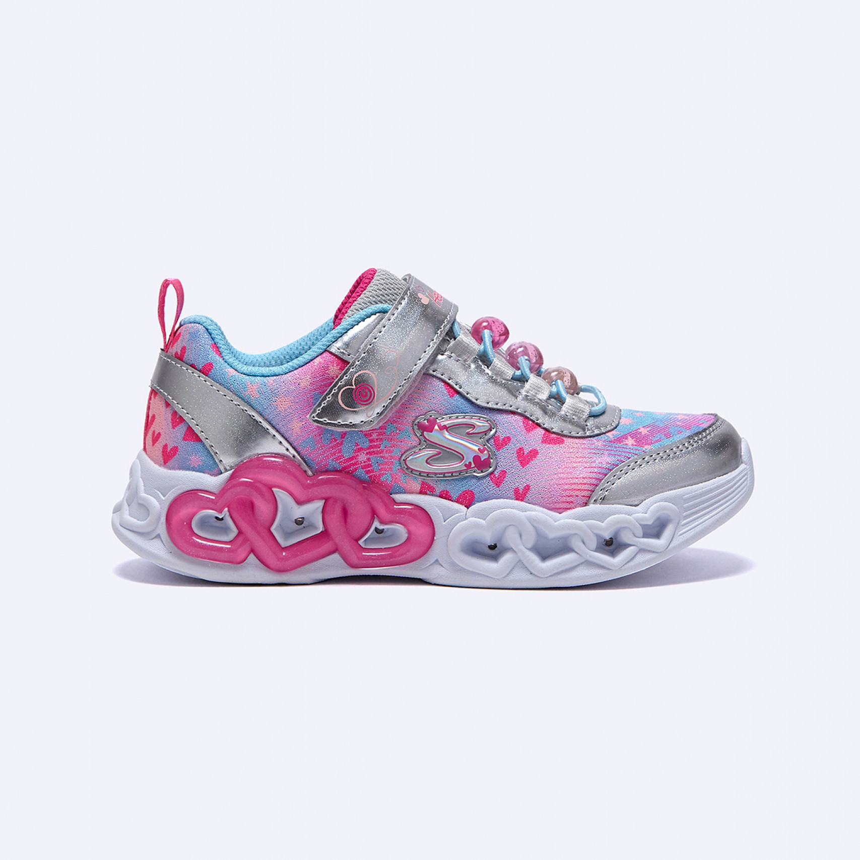 인피니티 하트 라이츠 실버 아동 / 303261LSMLT