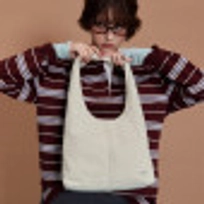 코듀로이 호보백 아이보리 / FLOTFA3B02