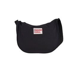 하프문 크로스백 블랙