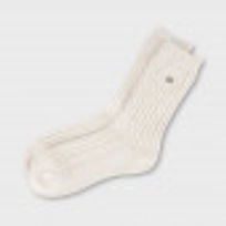 케이블 니트 삭스 아이보리 / FLOTFA3L10