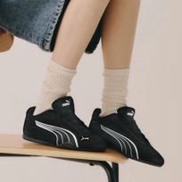 캐치 솔레일 스웨이드 블랙 화이트 / 40395503