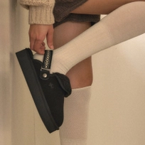 벌루니 플랫폼 밴딩 슬라이드 블랙 / FLOTFF4W20