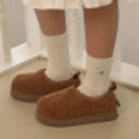 벌루니 플랫폼 퍼 클로그 카멜 / FLOTFF4W18