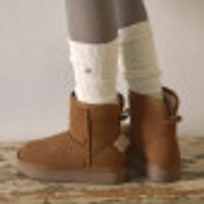 벌루니 플랫폼 숏 부츠 카멜 / FLOTGA4W11